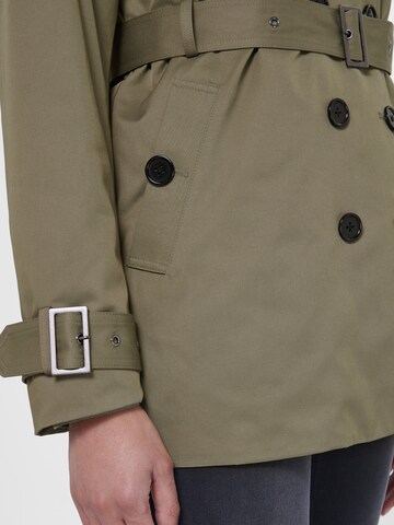 Manteau mi-saison MADELEINE en vert