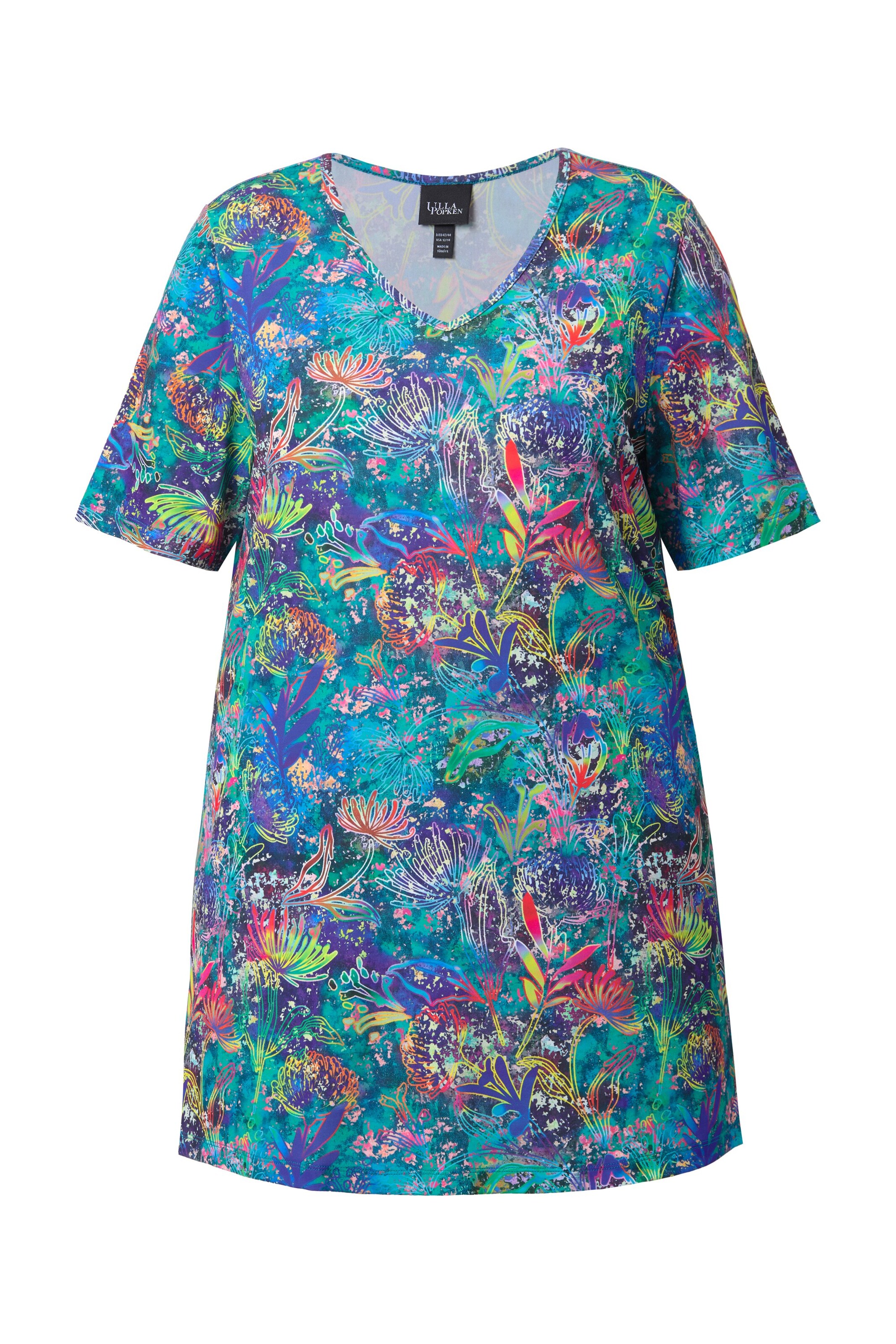 Ulla Popken Shirt in Mischfarben: Vorderseite