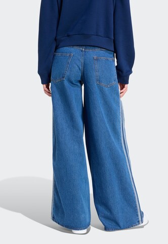 Wide leg Jeans 'Firebird Adilenium' di ADIDAS ORIGINALS in blu