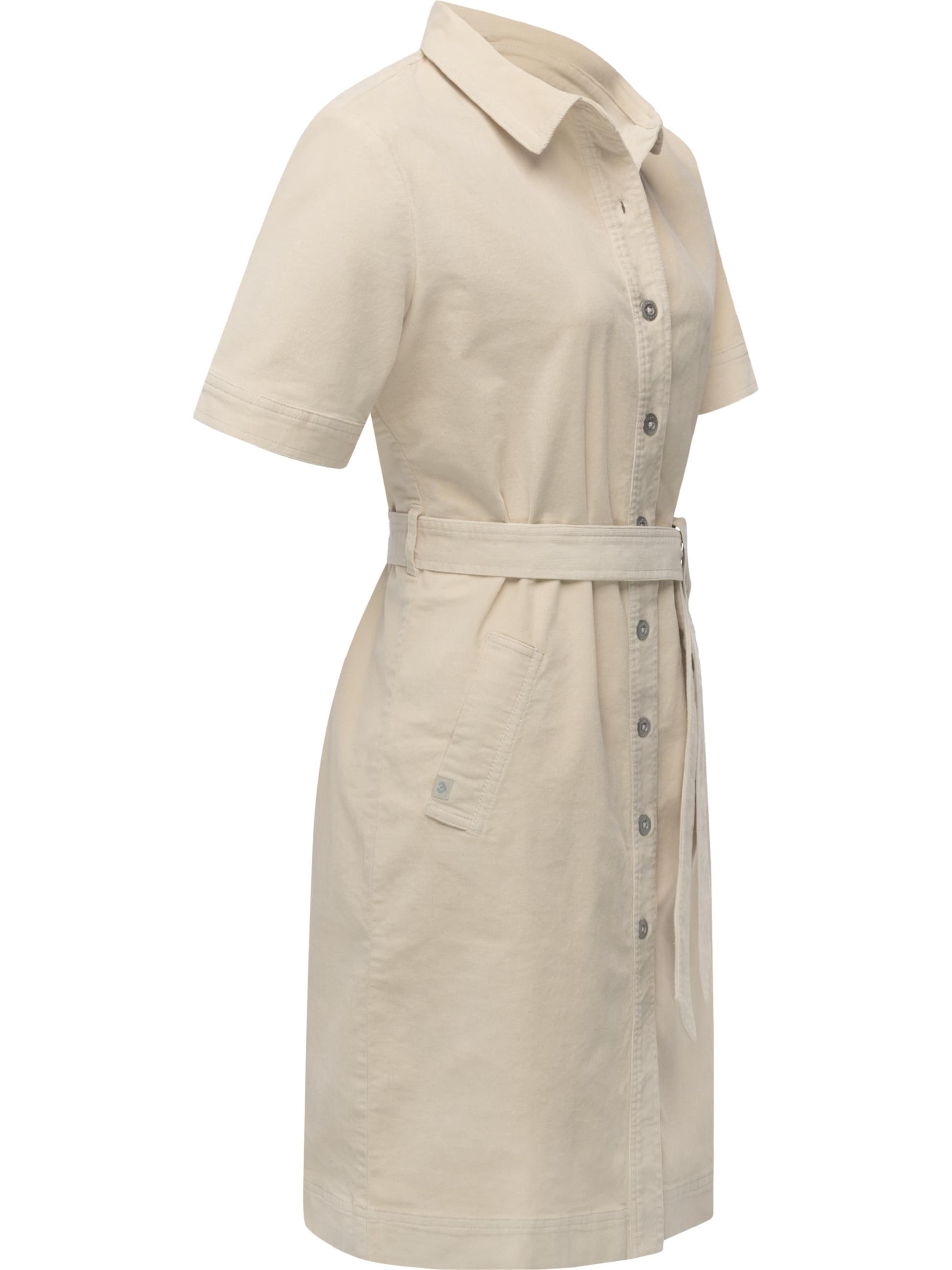 Ragwear Shirt dress 'Rozyna' in Beige