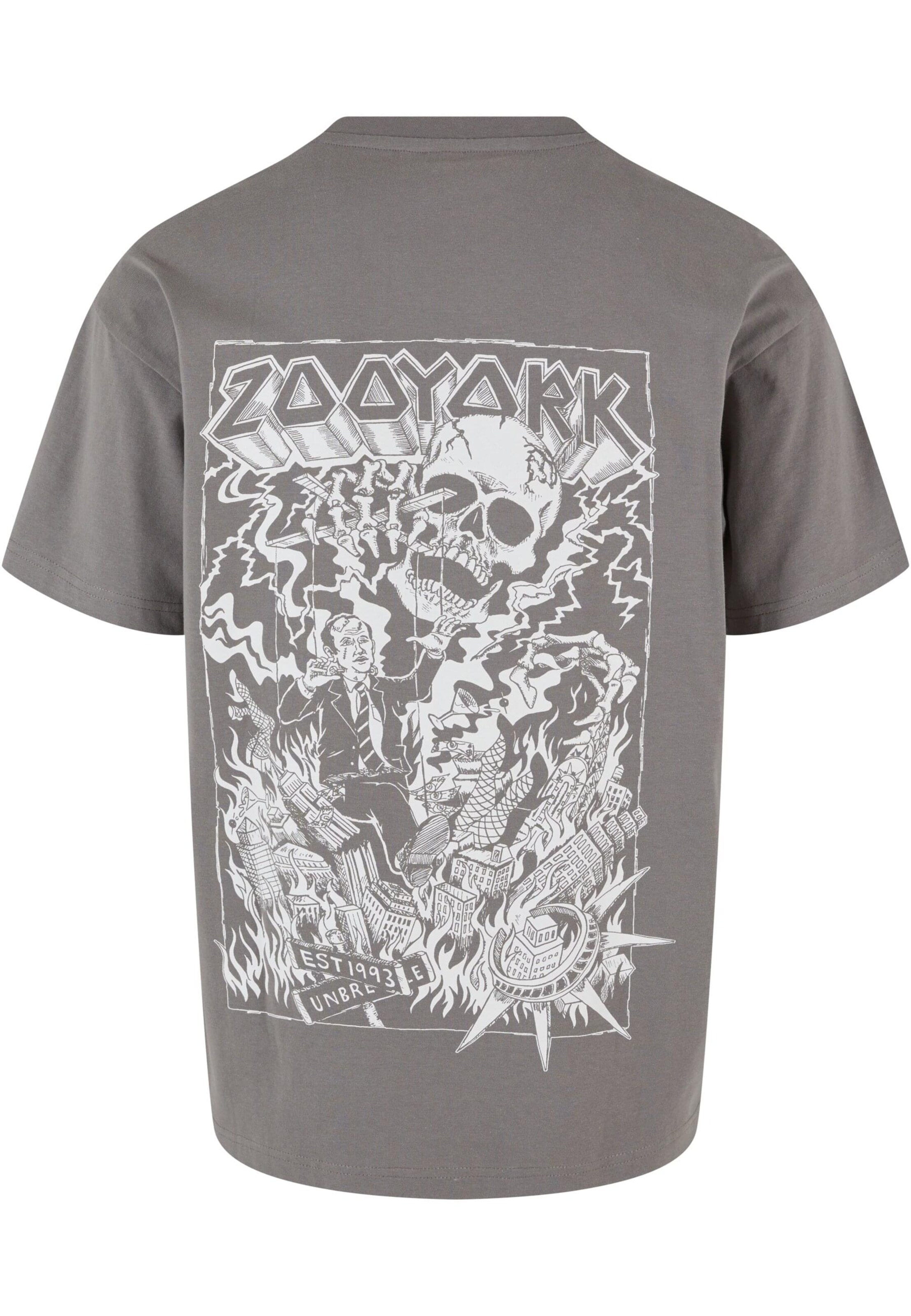 ZOO YORK Tričko - Sivá