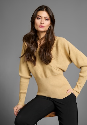 LAURA SCOTT Pullover in Gelb: Vorderseite