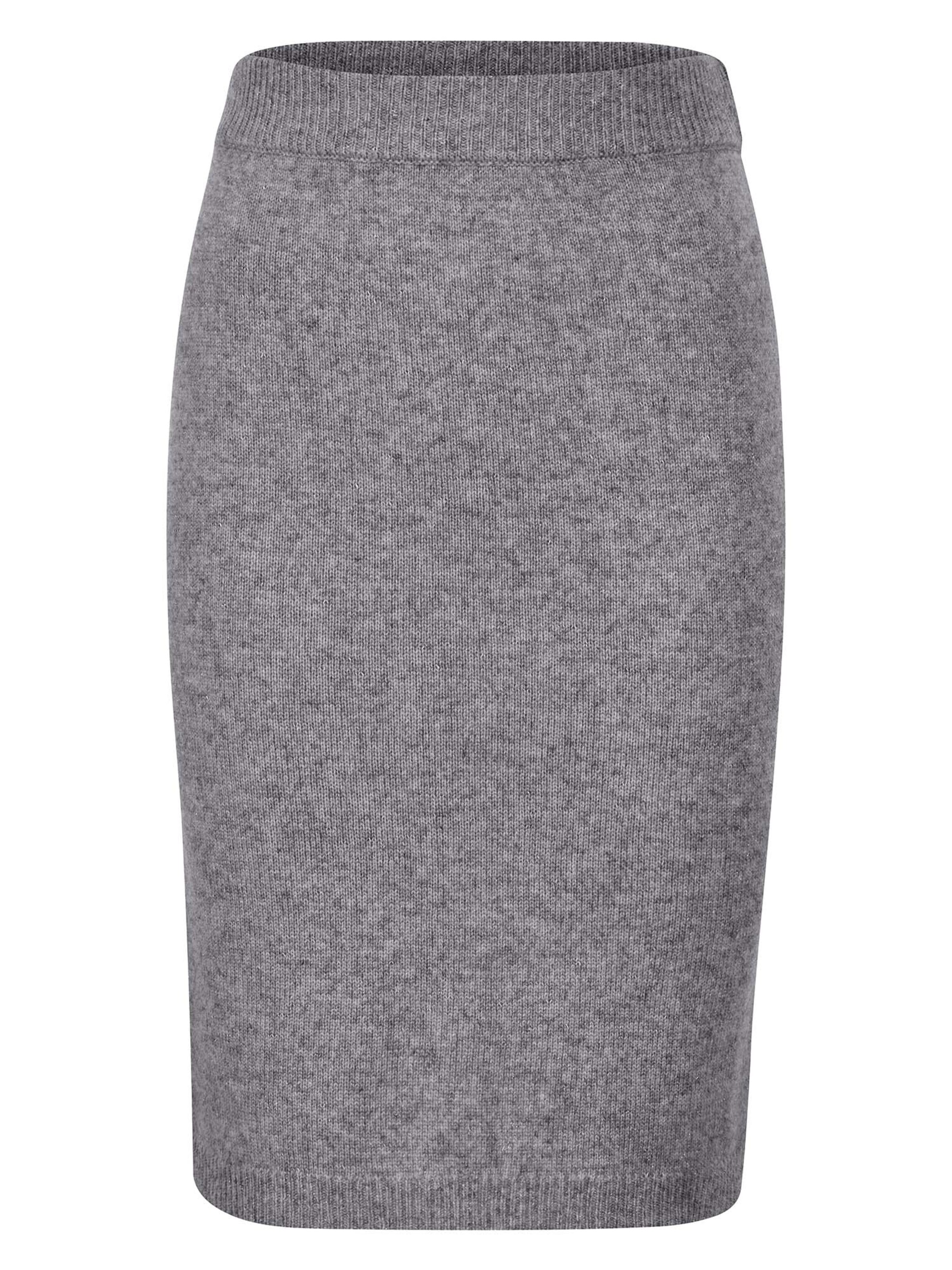 MADELEINE Rok in Grijs: voorkant