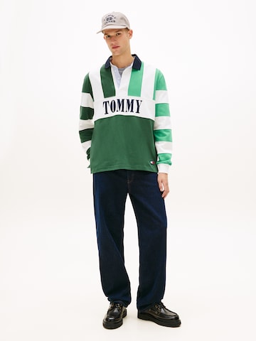Tommy Jeans Тениска 'ARCHIVE' в зелено