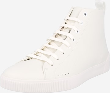 HUGO High-Top Sneakers 'Zero Hito' in White: front