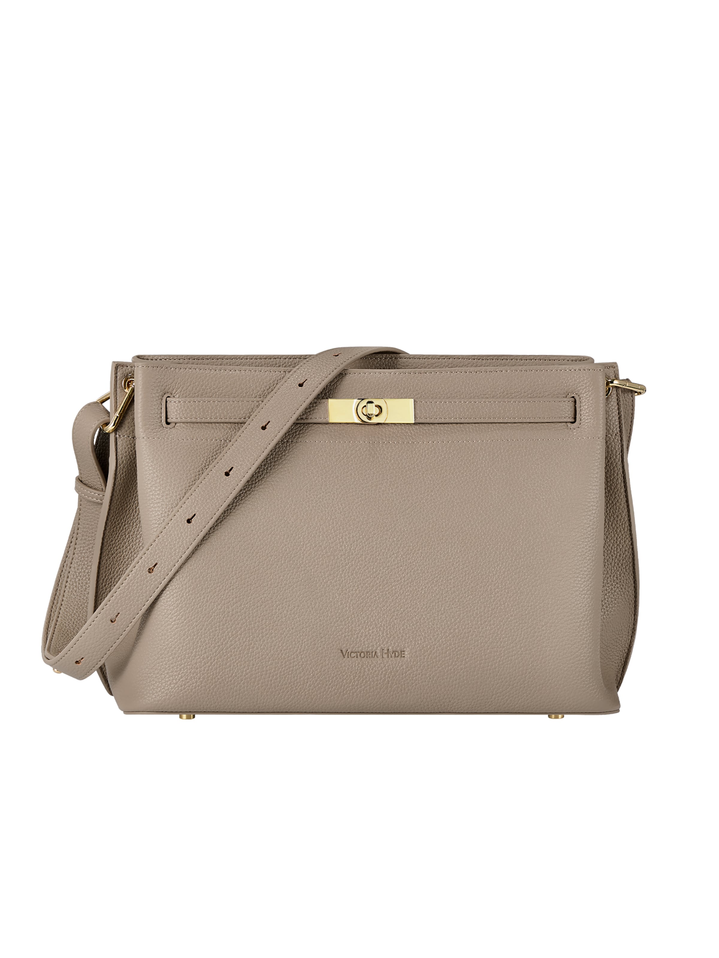 Victoria Hyde - Mala de ombro ' Alla ' em cinzento: frente