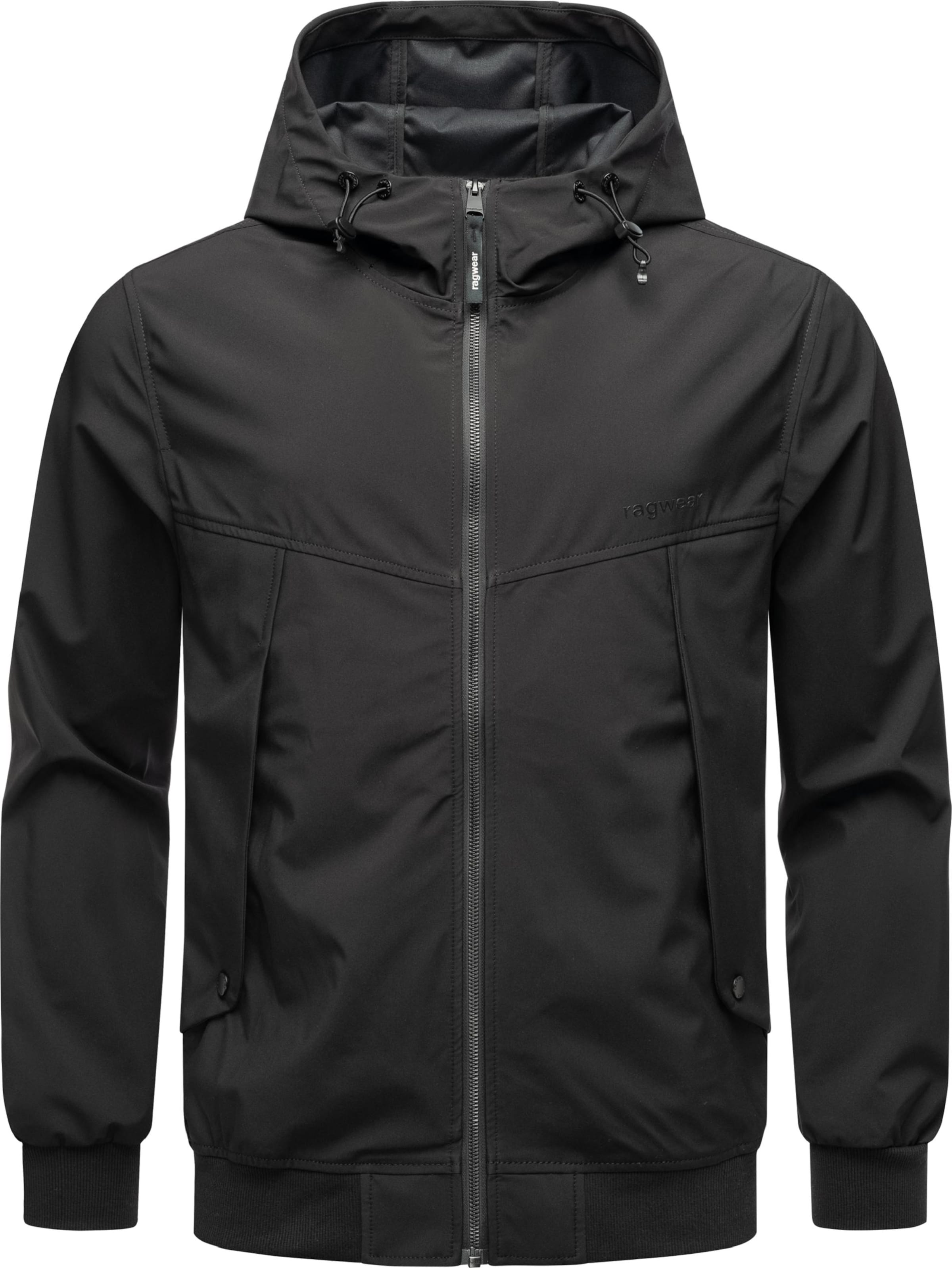 Ragwear Zunanja jakna 'Tyller Bonded ' | črna barva: sprednja stran