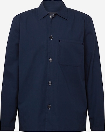 Club Monaco Regular fit Button Up Shirt in Blue: front