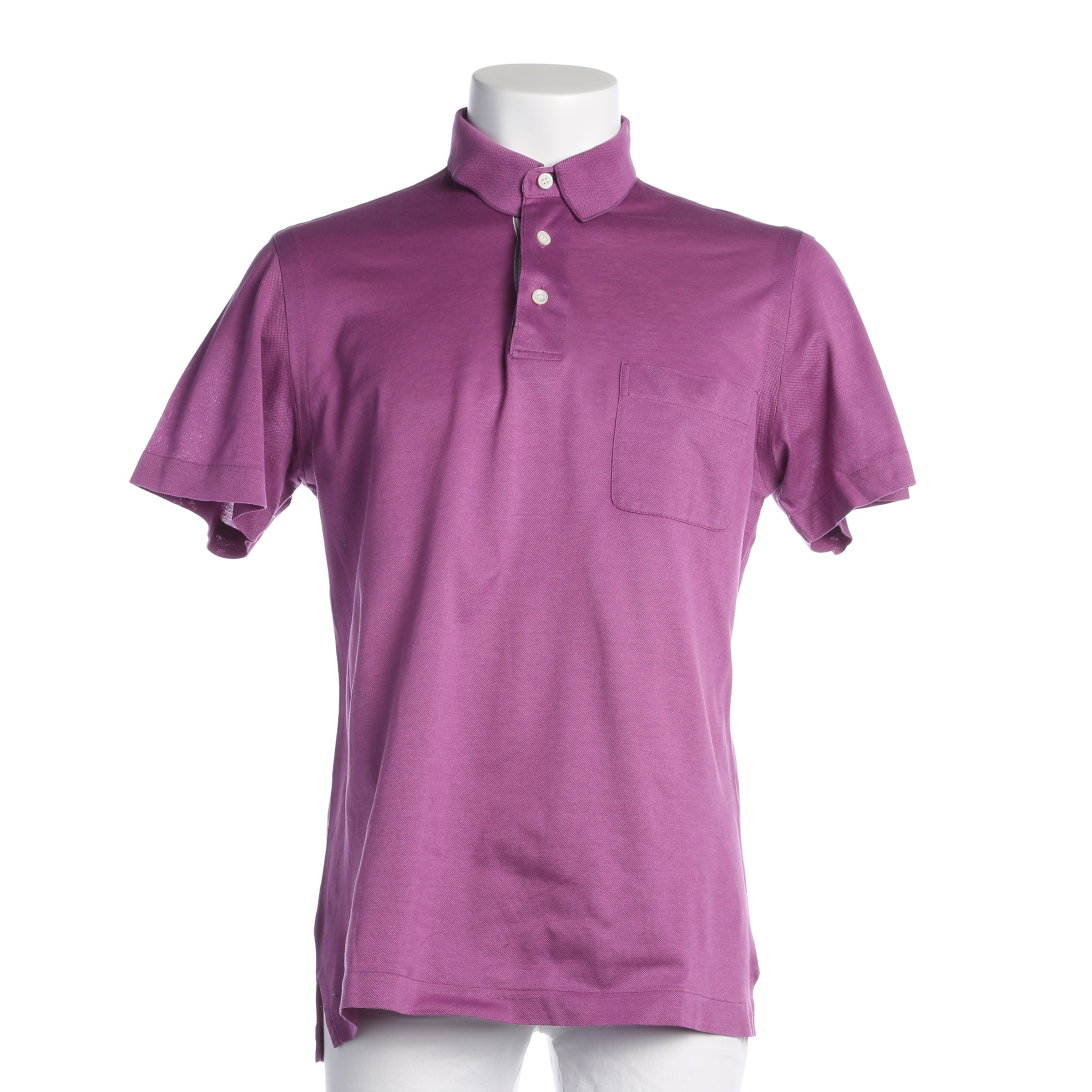 Brioni Shirt in L in Purple: front