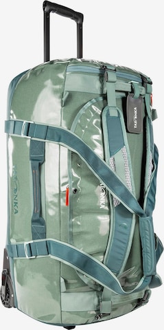 Borsa da viaggio 'Barrel Roller' di TATONKA in verde: frontale