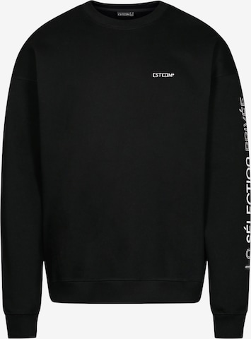 ESTEEM Collegepaita 'Sélection Privée' värissä musta: etupuoli