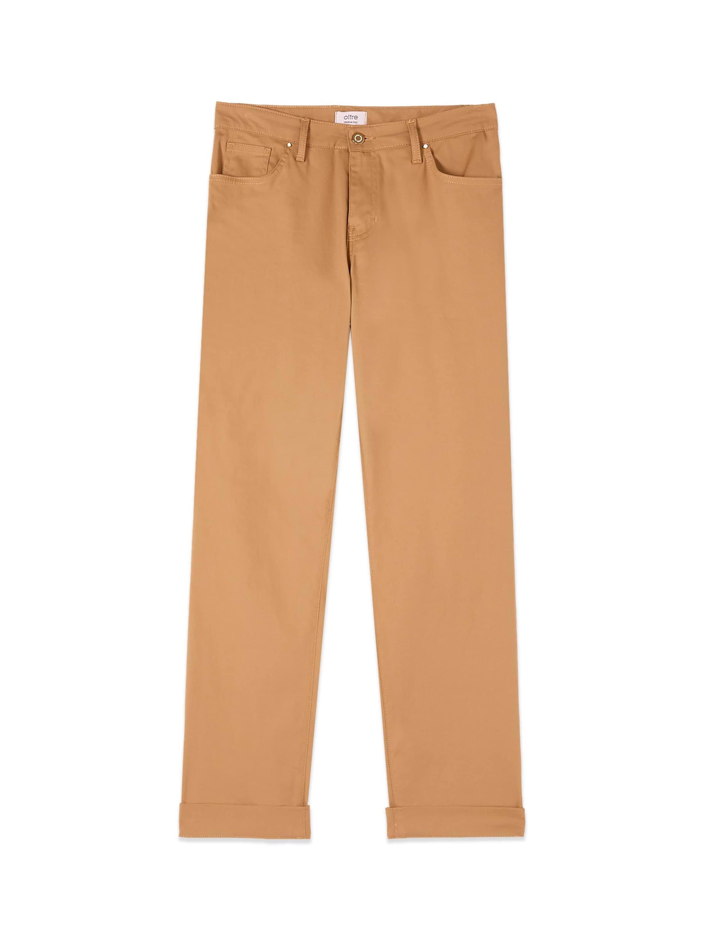 regular Pantaloni di oltre in marrone: frontale