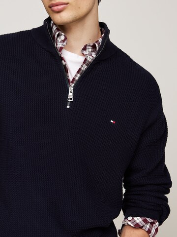 TOMMY HILFIGER Pullover in Blau