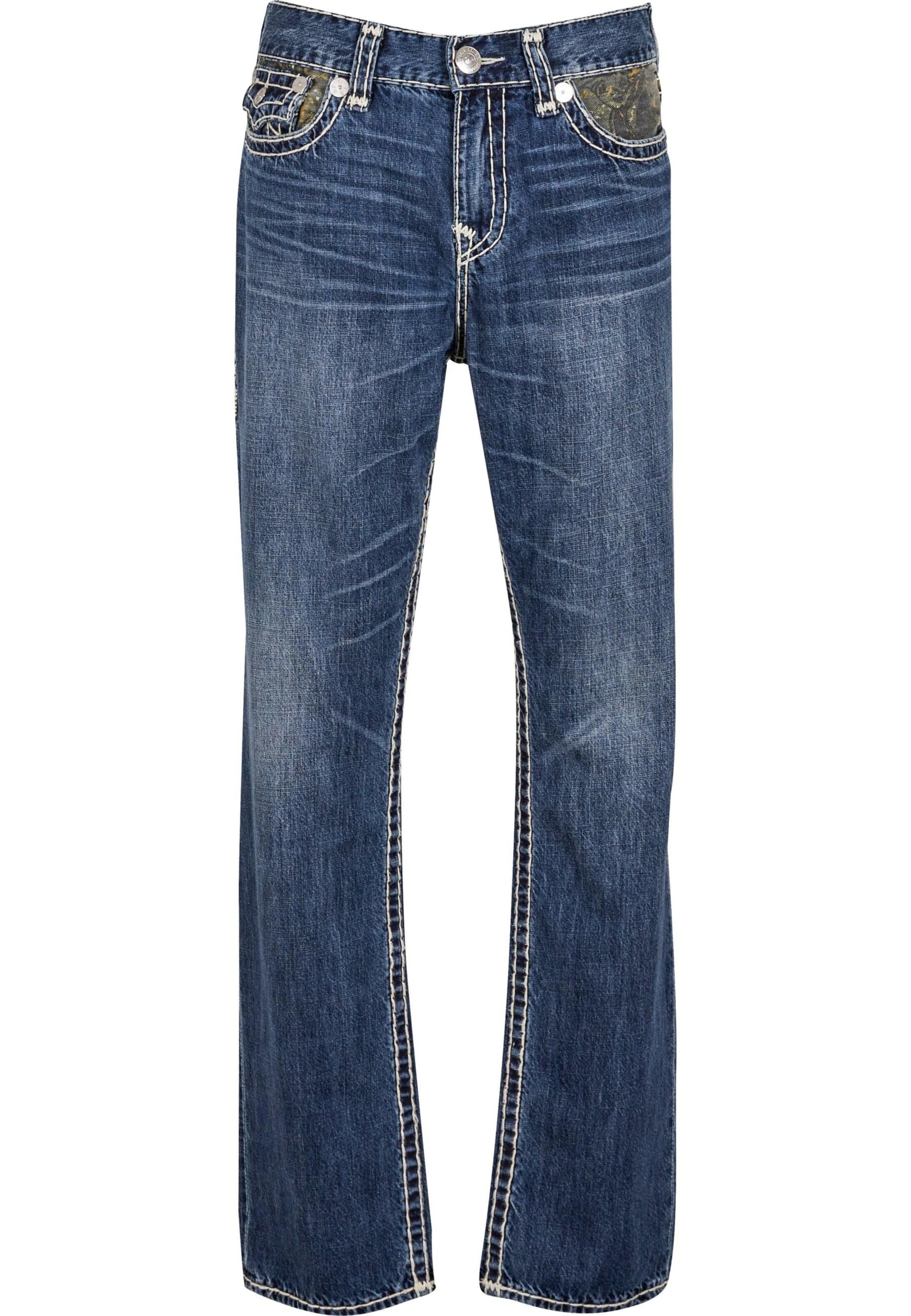 True Religion tavaline Teksapüksid 'Ricky', värv sinine: eest vaates