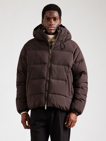 SELECTED HOMME Jacke 'SLHPatrick' in Braun: Vorderseite