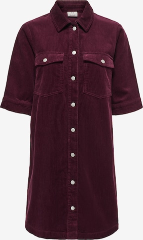 JDY Shirt dress 'JDYSHIRAZ' in Purple: front