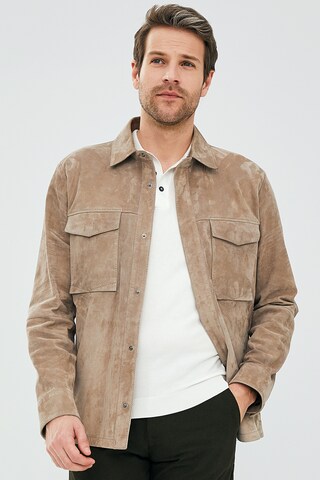 Derimod Tussenjas in Beige: voorkant