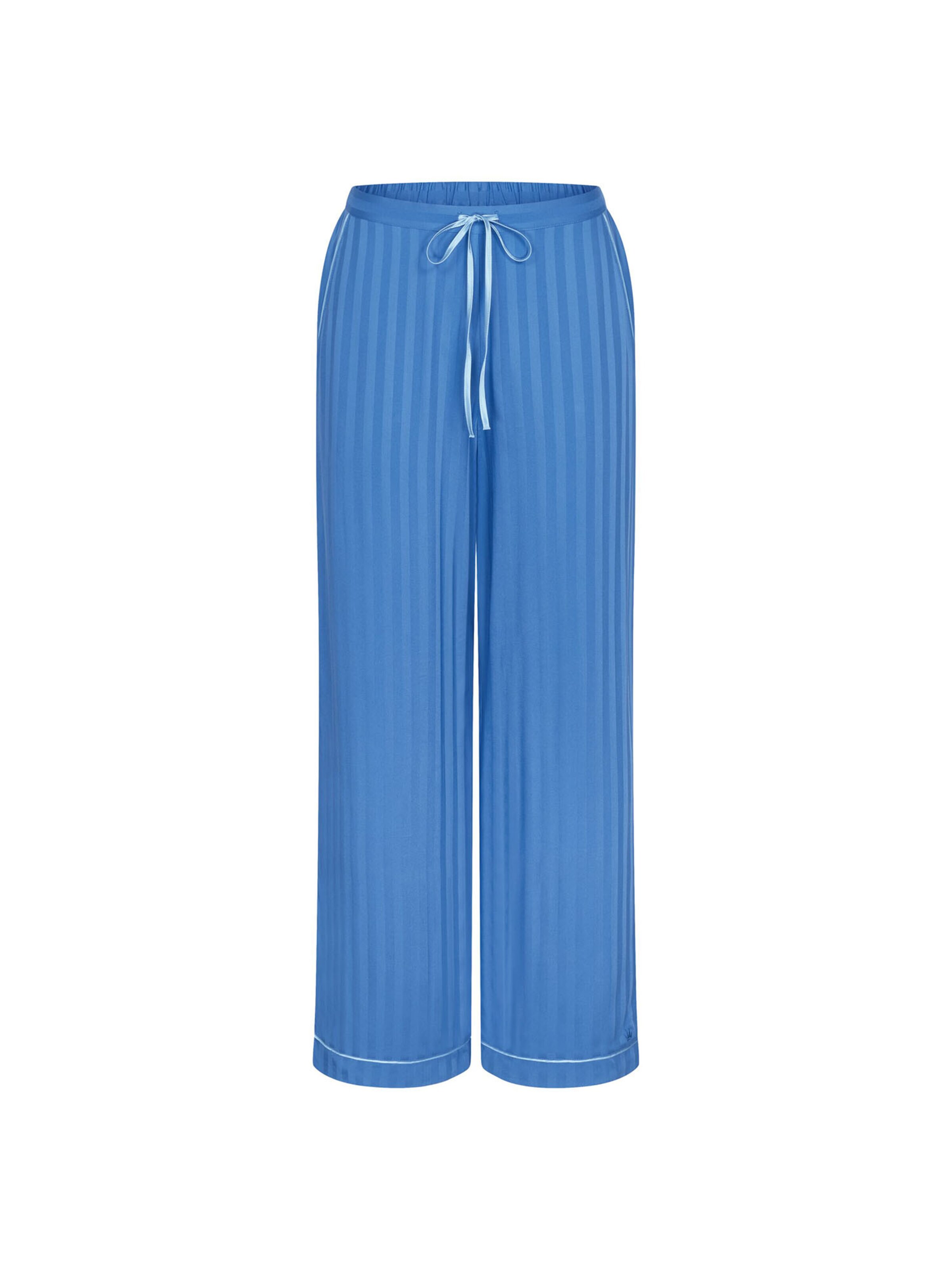 Pantalon de pyjama ' Red Label Amourette Jacquard ' TRIUMPH en bleu : devant