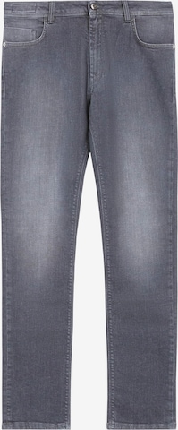 Boggi Milano Regular Jeans in Grijs: voorkant