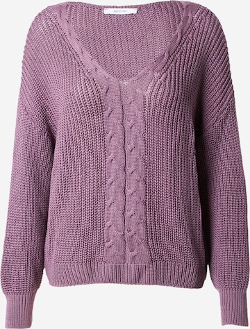 ABOUT YOU Sweater 'Jolin' in Purple: front