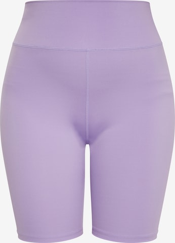 Leggings IZIA en violet : devant