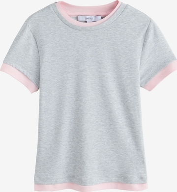 Next T-Shirt in Grau: Vorderseite
