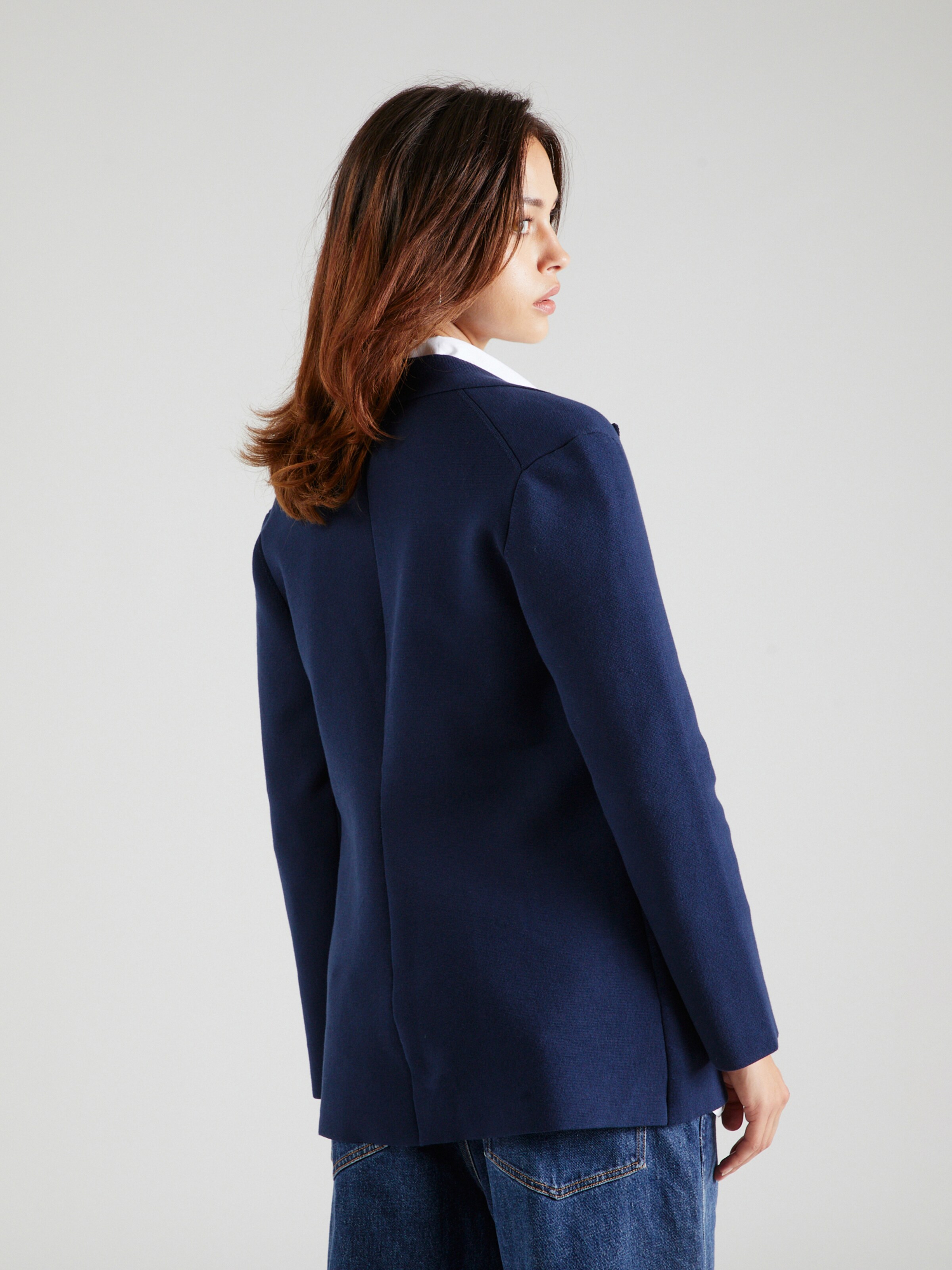 Banana republic blue blazer discount