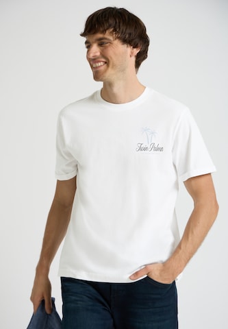 Street One MEN T-Shirt in Weiß: Vorderseite