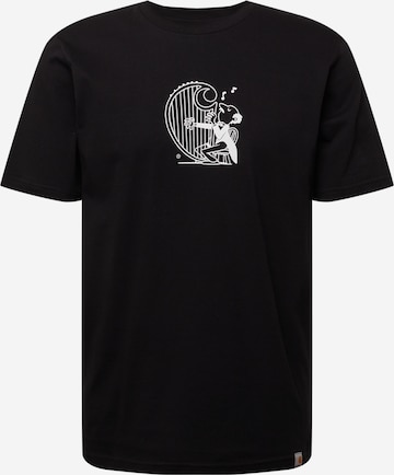 Carhartt WIP T-Shirt 'Harp' in Schwarz: front