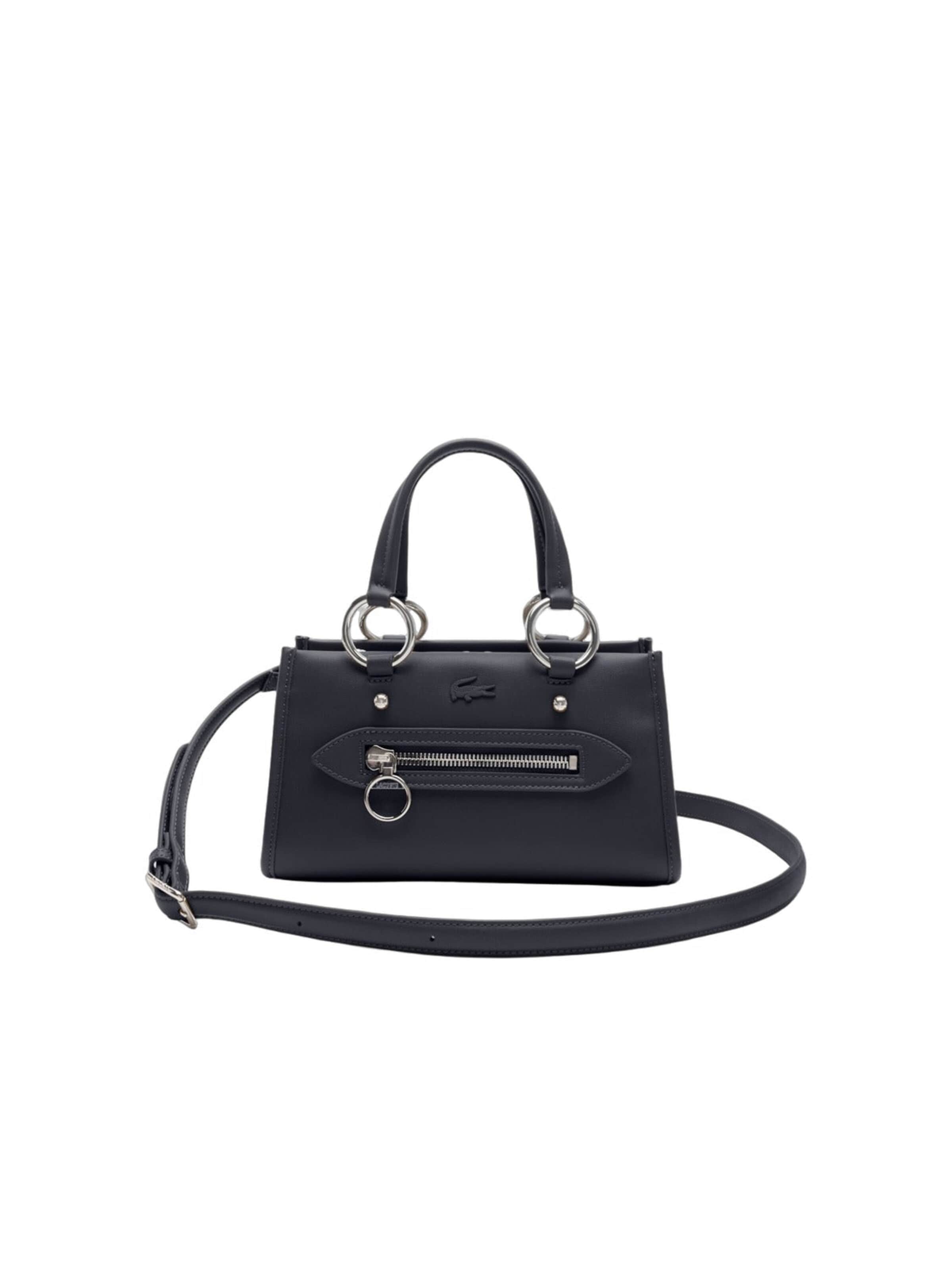 LACOSTE Håndtaske 'Celys' i sort: forside