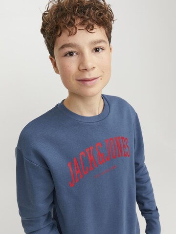 Jack & Jones Junior Sweatshirt 'Josh' i blå