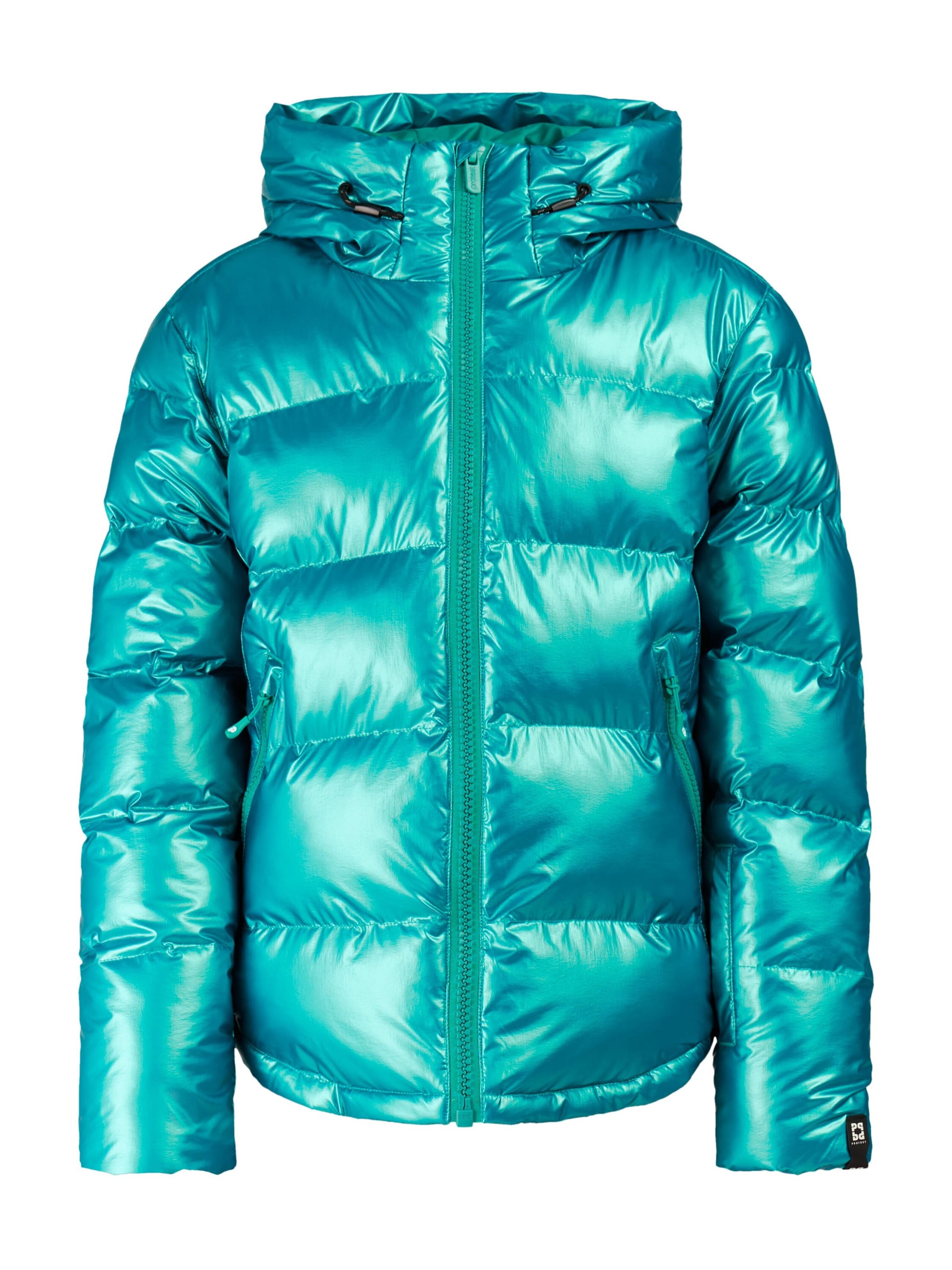 PROTEST Sportjacke 'PRTNicole JR'‌‌‌‌‌ in Grün: Vorderseite