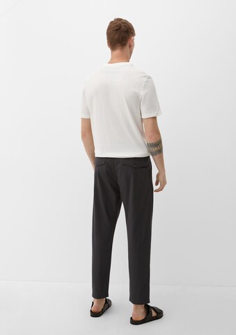 s.Oliver Regular Bundfaltenhose in Grau