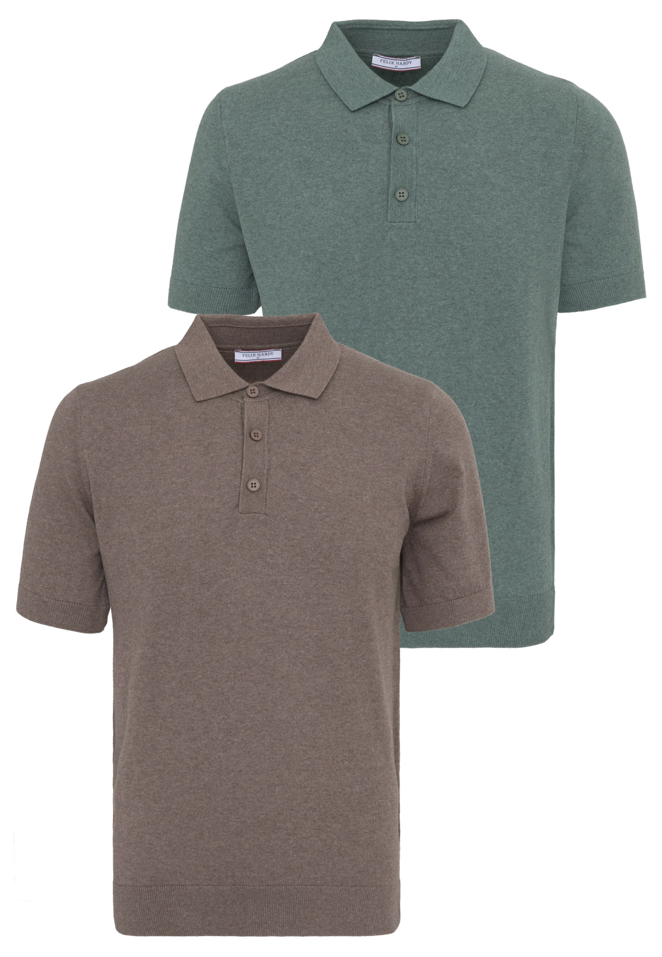 Felix Hardy Shirt in braun / khaki, Produktansicht