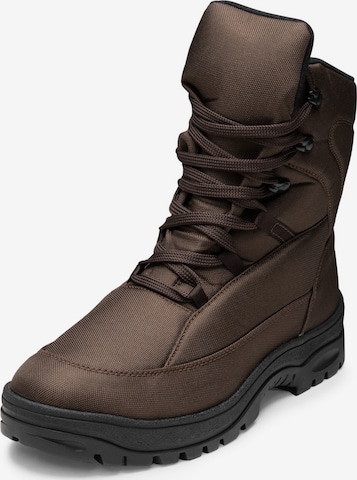 Bottines à lacets VITAFORM en marron : devant