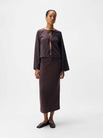 Jupe OBJECT en marron