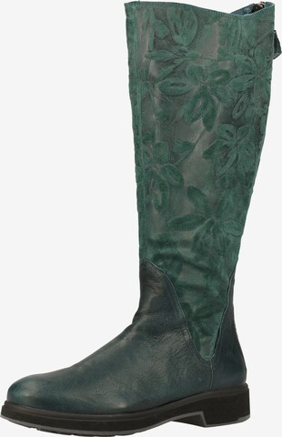 THINK! Boots in Green: front