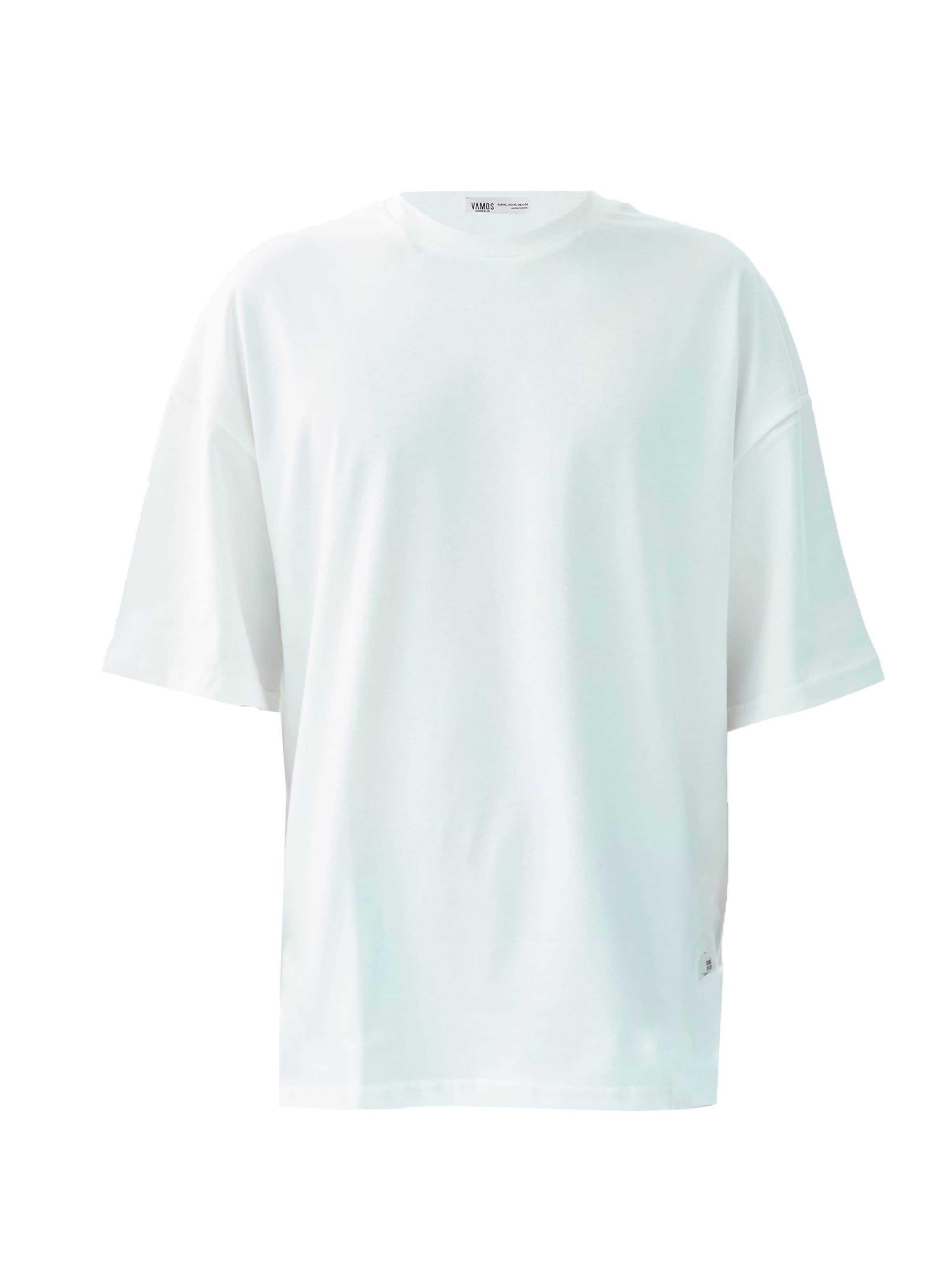 balts VAMOS CLO T-Krekls: no priekšpuses