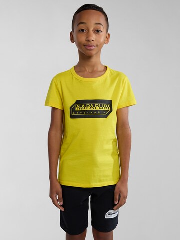 NAPAPIJRI Shirt 'KITIK' in Yellow: front