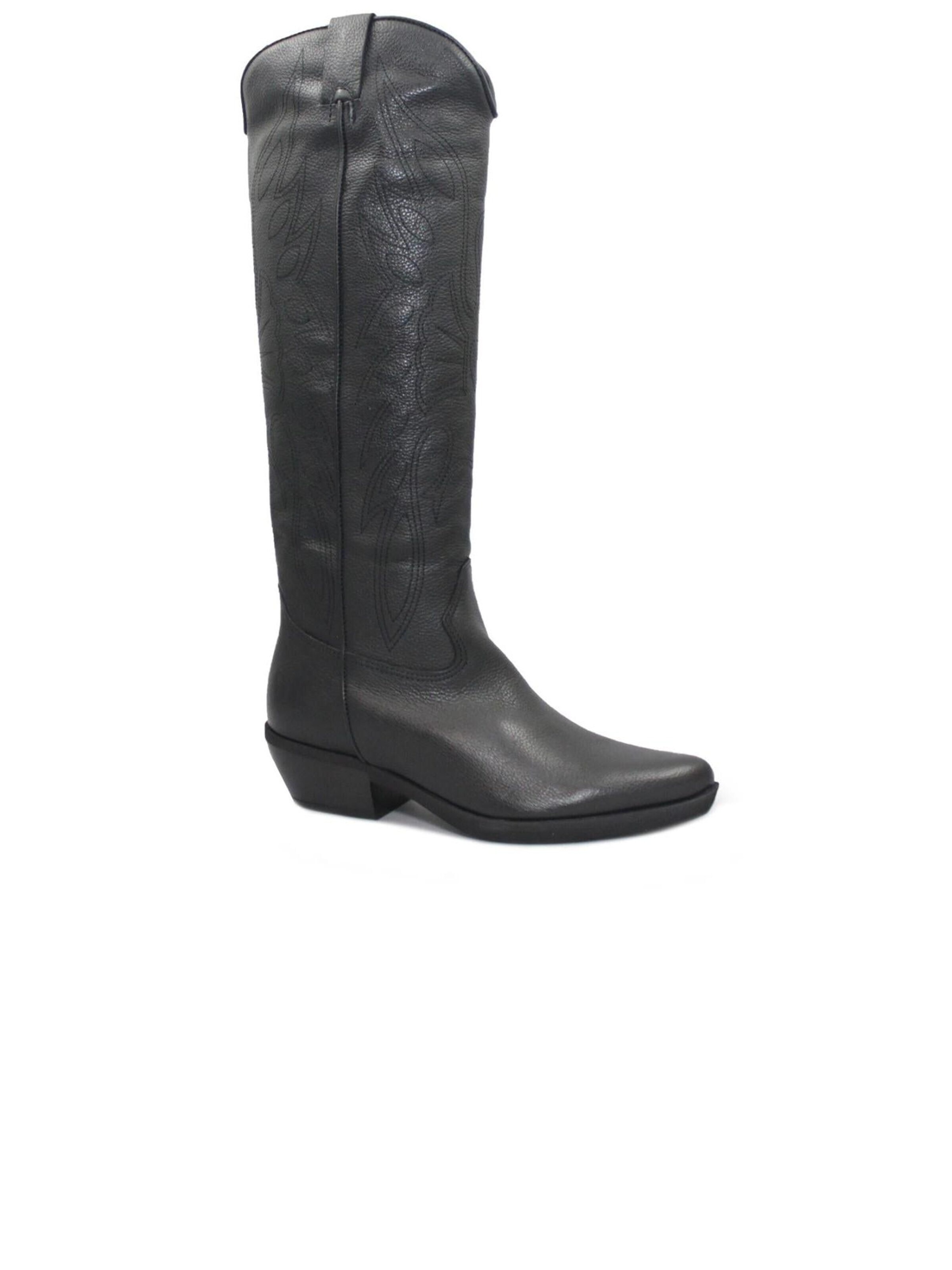 Boots 'C458' FELMINI en noir : devant