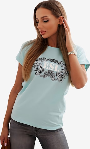 Lumera Bluse in Grün: Vorderseite