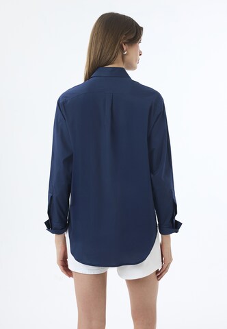 Felix Hardy Hemd 'Poplin' in Blau