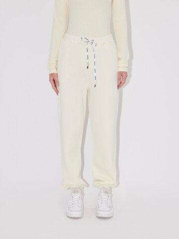 LeGer by Lena Gercke Tapered Pants 'Panthea' in White: front