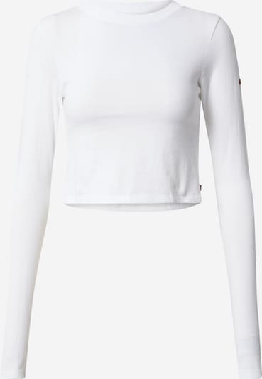 Superdry T-shirt en blanc, Vue avec produit