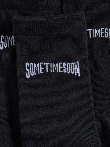 SOMETIME SOON Socks in Black