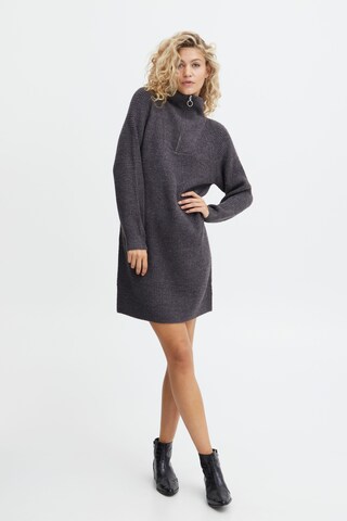 b.young Knitted dress in Grey: front