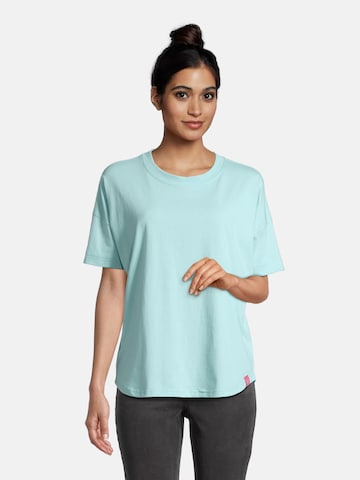 salzhaut Shirt 'Leev' in Blauw: voorkant