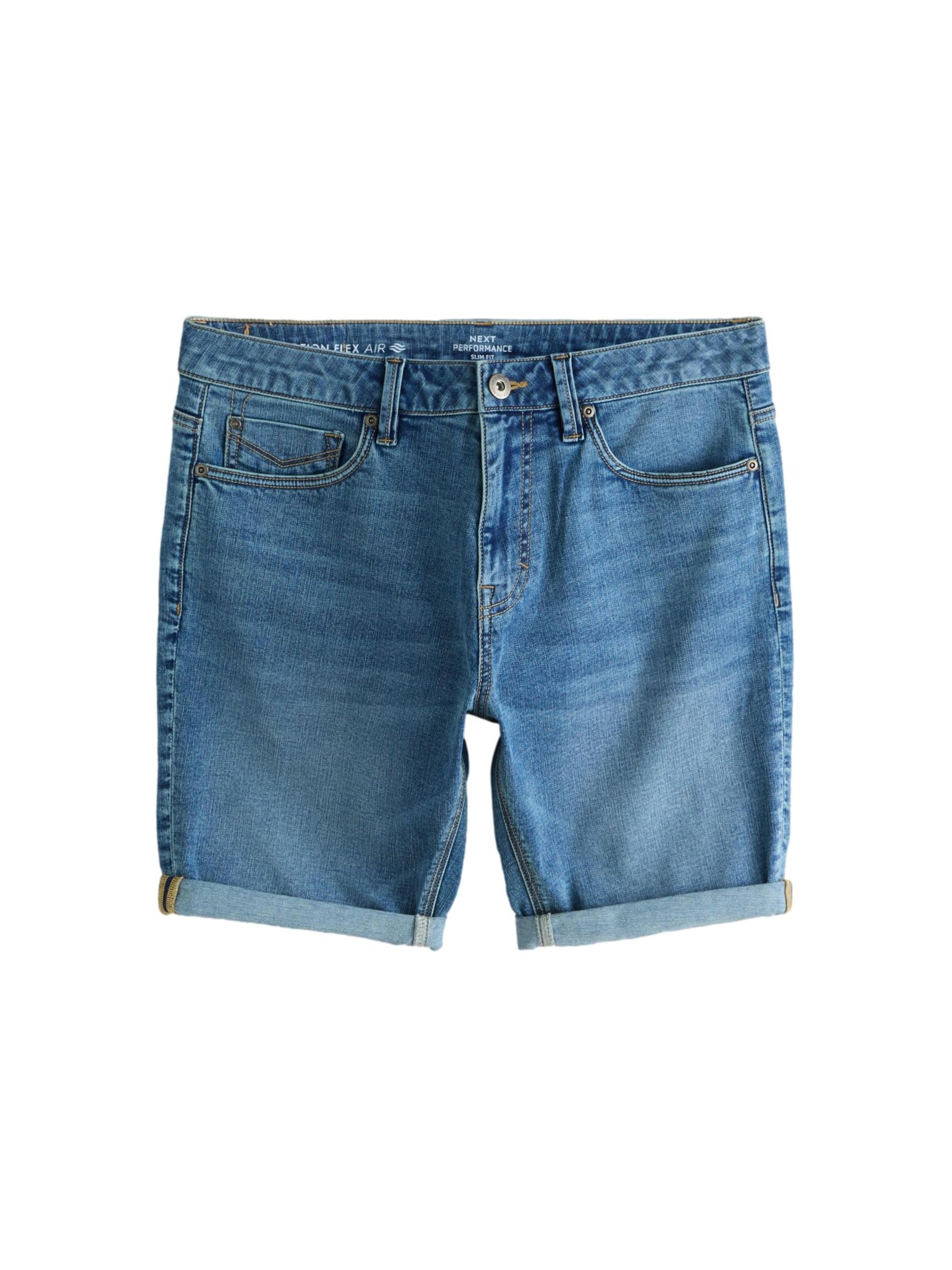 Next Shorts 'Motion Flex' in Blau: Vorderseite