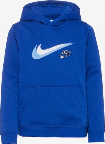 Nike SportswearSweater majica 'NSW' - plava boja: prednji dio