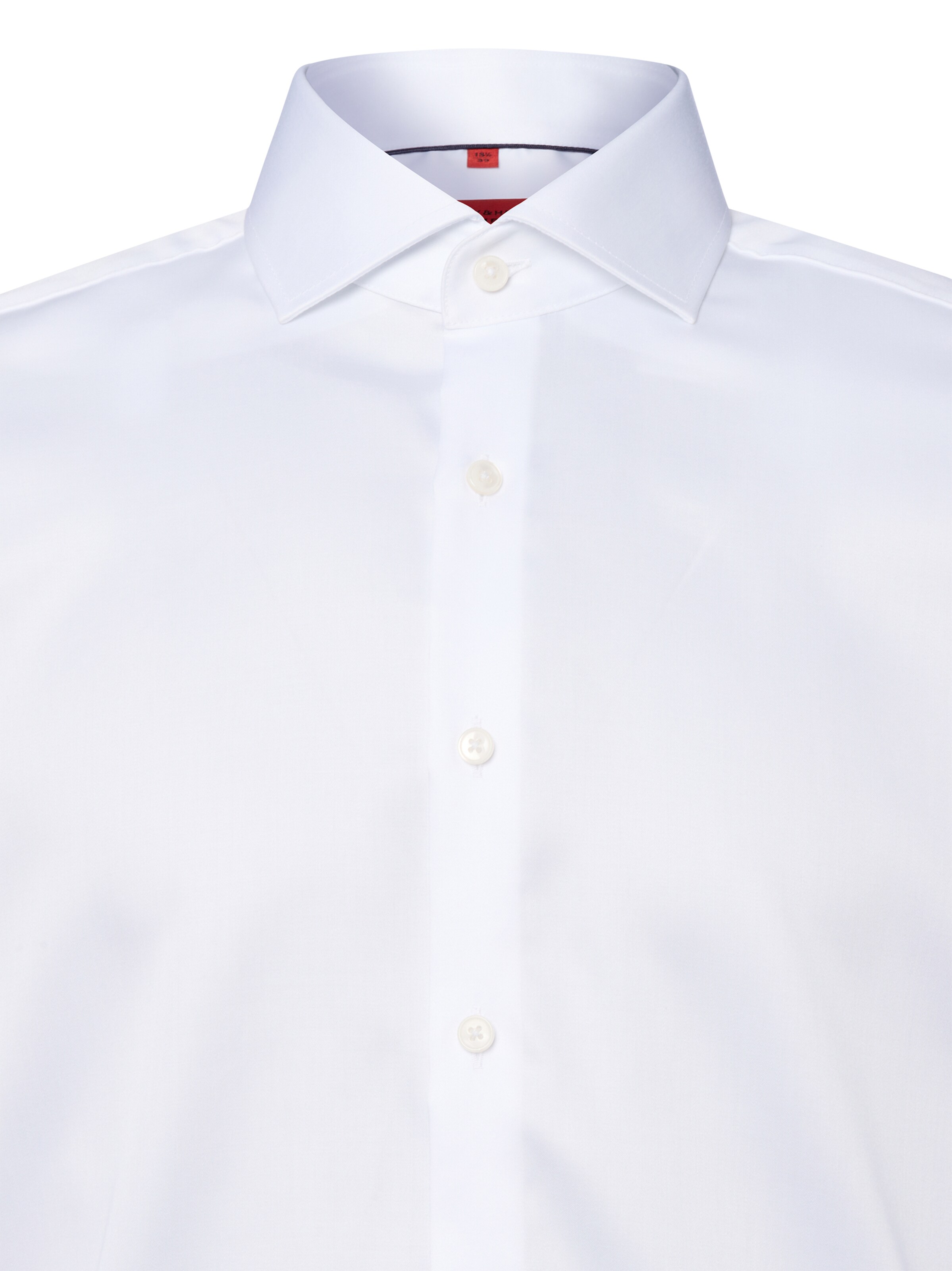 Finshley & Harding Slim Fit Businesshemd in Weiß